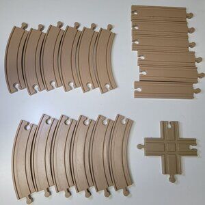 Keenway Train Set Track‎ Pieces Plastic Toy Vintage Kids Replacement Railway